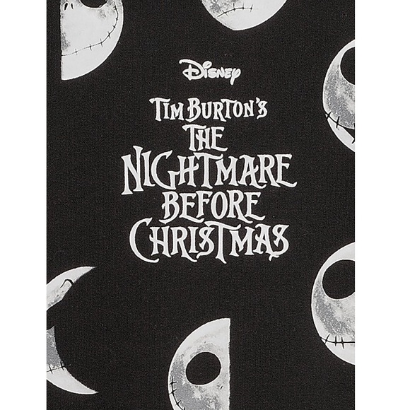 Disney Nightmare Before Christmas black Sweatshirt Disney Phase Jack XL - Picture 5 of 5